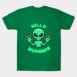 Alien Say Hello - TOSCA T-Shirt